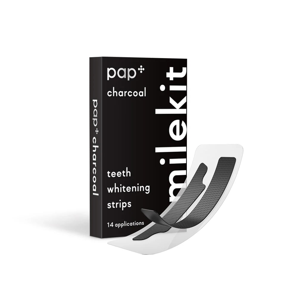 Charcoal Teeth Whitening Strips PAP+